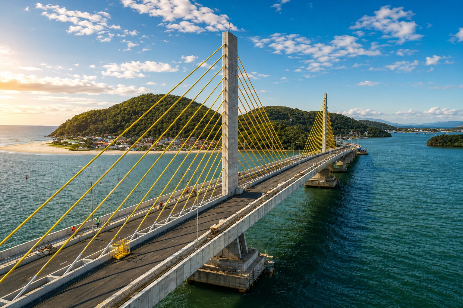 Ponte de Guaratuba e nova infraestrutura do litoral