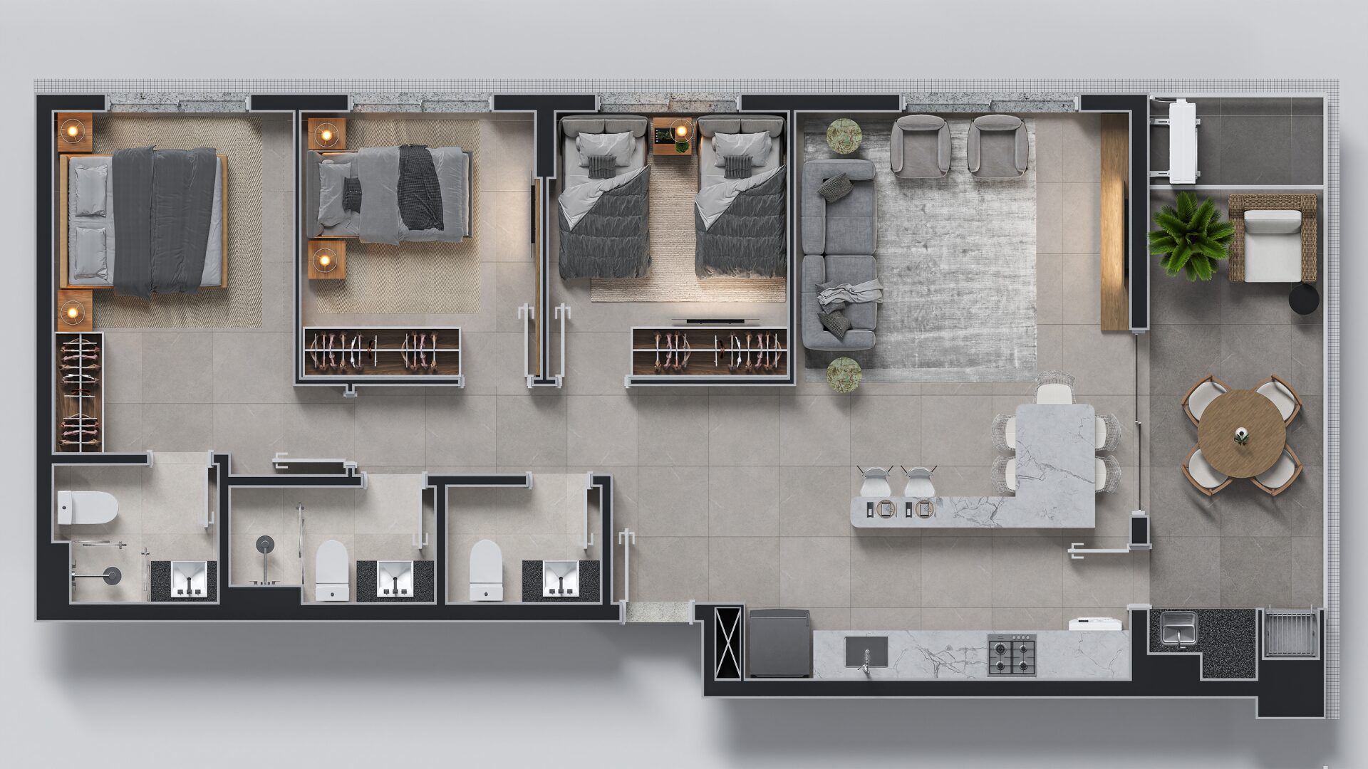 Planta tipo 5 final Horizon